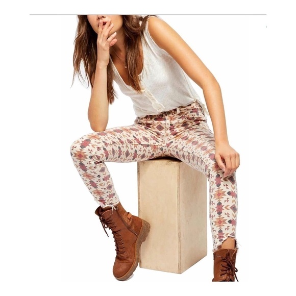 Free People Denim - Free People Wild Child Skinny Jeans size 24 NWT